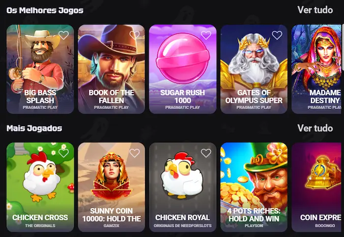 Need for Slots Casino games